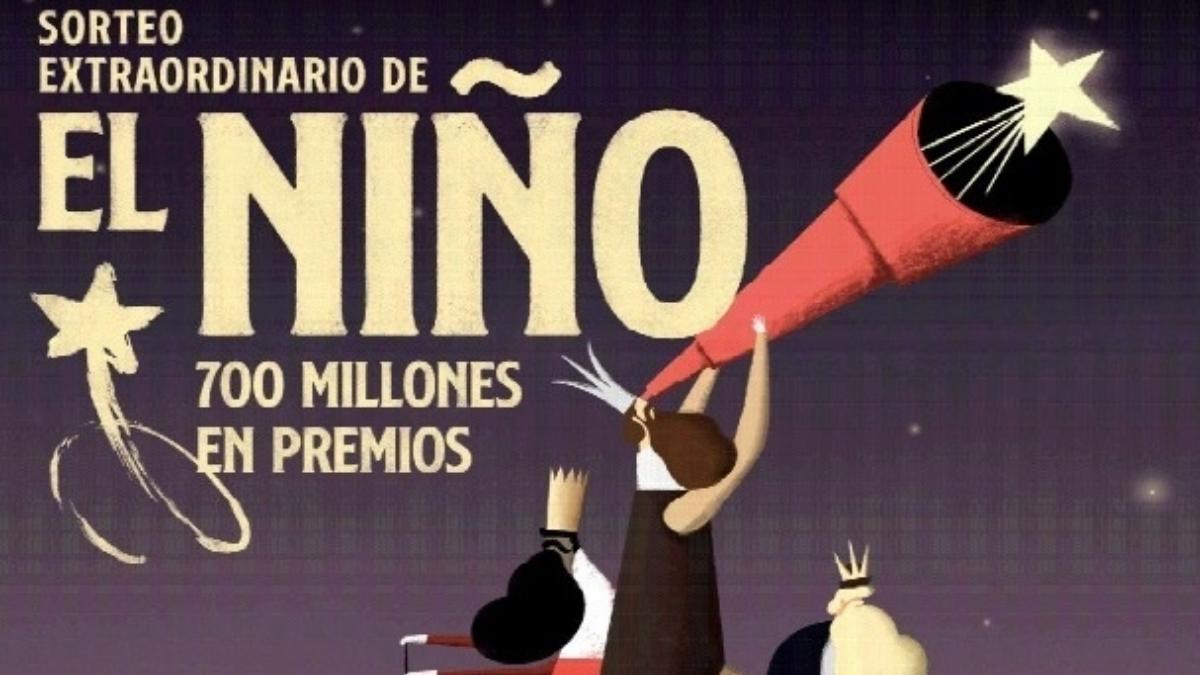 Cartel del Sorteo de El Niño 2022 / SELAE