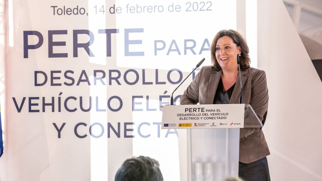 Inauguración de una jornada informativa sobre el PERTE del vehículo eléctrico en Castilla-La Mancha / Imagen: JCCM