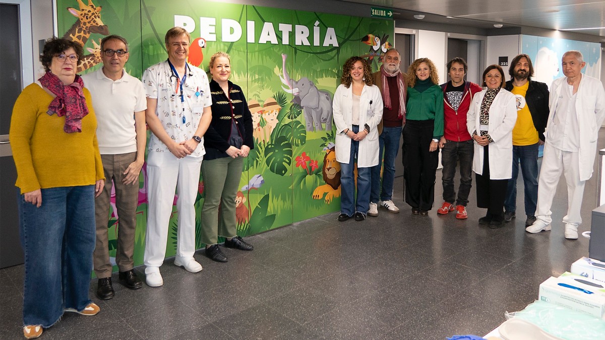 Inauguración de la nueva decoración del centro hospitalario. REMITIDA / HANDOUT por J. JAVIER RAMOS/SESCAM Fotografía remitida a medios de comunicación exclusivamente para ilustrar la noticia a la que hace referencia la imagen, y citando la procedencia de la imagen en la firma 31/1/2025